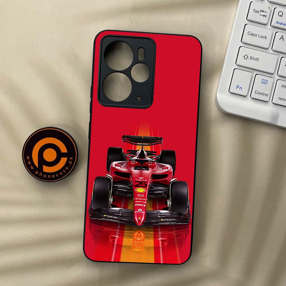 Realme 14 5G - Formula 1 Design Series - Premium Metal Printed soft Bumper Shock Proof Case