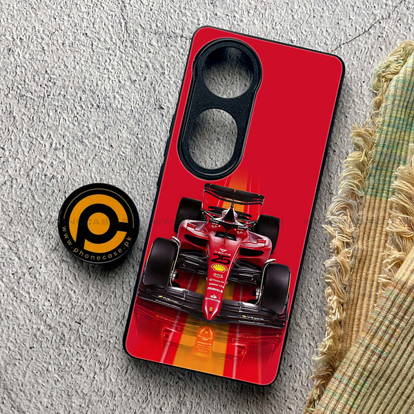 Vivo V40 Pro - Formula 1 Design - Premium Metal Printed soft Bumper shock Proof Case