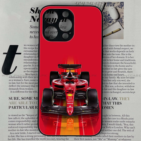 iPhone 16 Pro Max - Formula 1 Design - Premium Printed Glass soft Bumper shock Proof Case