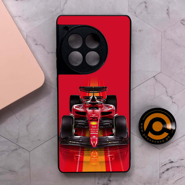 OnePlus 12R - Formula 1 Design Series - Premium Metal Printed soft Bumper shock Proof Case