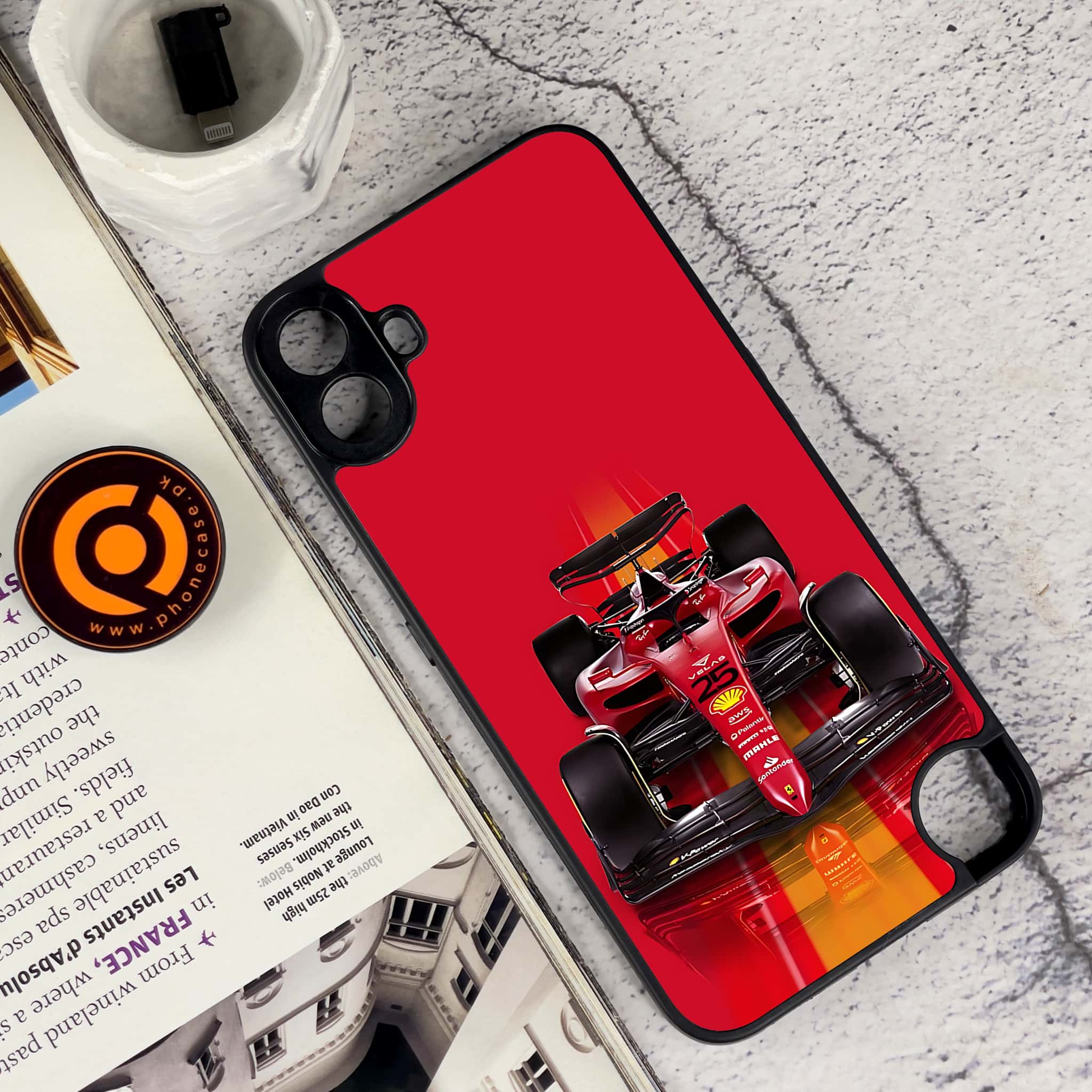 Nothing CMF Phone 1 - Formula 1 Design Series - Premium Metal Printed soft Bumper Shock Proof Case