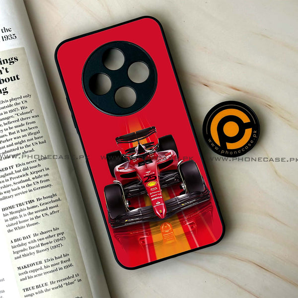 Tecno Spark 30 - Formula 1 Design Series - Premium Printed Glass soft Bumper shock Proof Case