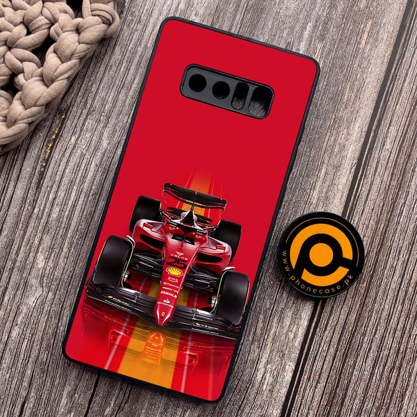 Samsung Galaxy Note 8 - Formula 1 Design Series - Premium Metal Printed soft Bumper shock Proof Case