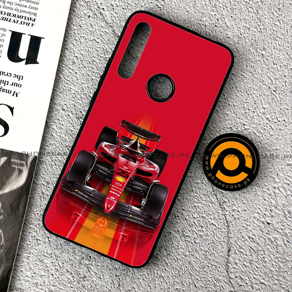 Huawei Y9 Prime (2019) - Formula 1 Design Series - Premium Printed Glass soft Bumper shock Proof Case