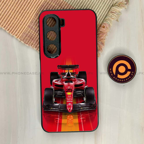 Infinix Hot 60i - Formula 1 Design Series - Premium Metal Printed soft Bumper shock Proof Case