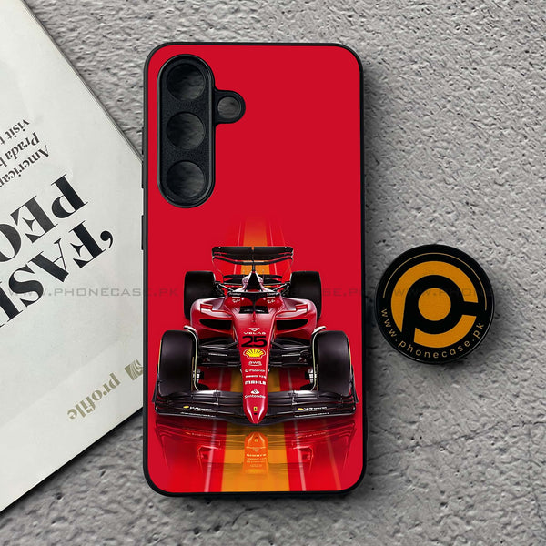 Samsung Galaxy S25 - Formula 1 Design Series - Premium Printed Glass soft Bumper shock Proof Case