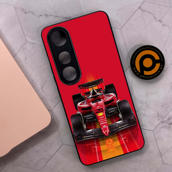 Vivo V50 Lite - Formula 1 Design Series - Premium Metal Printed soft Bumper shock Proof Case