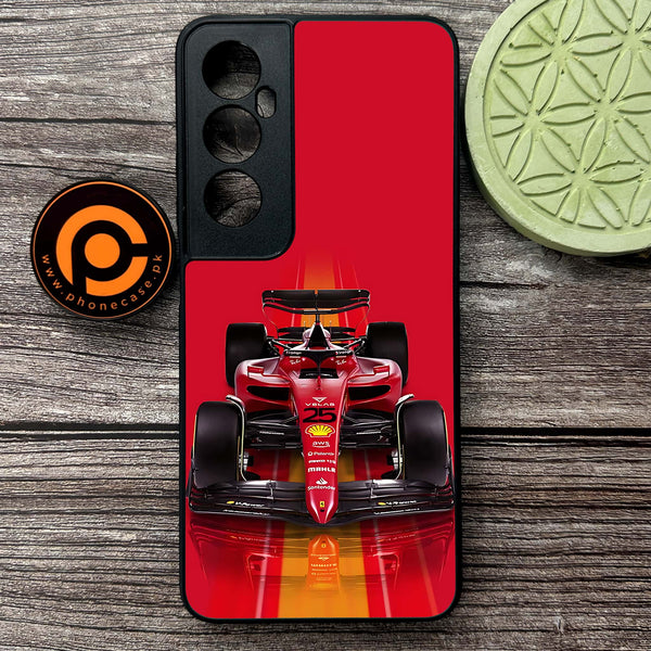 Realme C65  - Formula 1 Design Series - Premium Metal Printed soft Bumper shock Proof Case