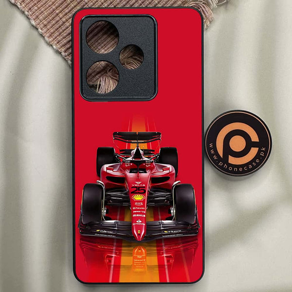 Realme GT 7 - Formula 1 Design Series - Premium Metal Printed soft Bumper shock Proof Case