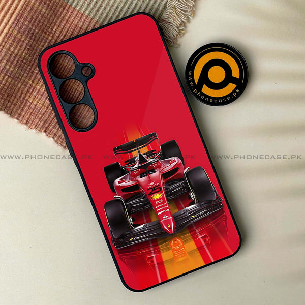 Samsung Galaxy A14 - Formula 1 Design Series - Premium Printed Glass soft Bumper shock Proof Case