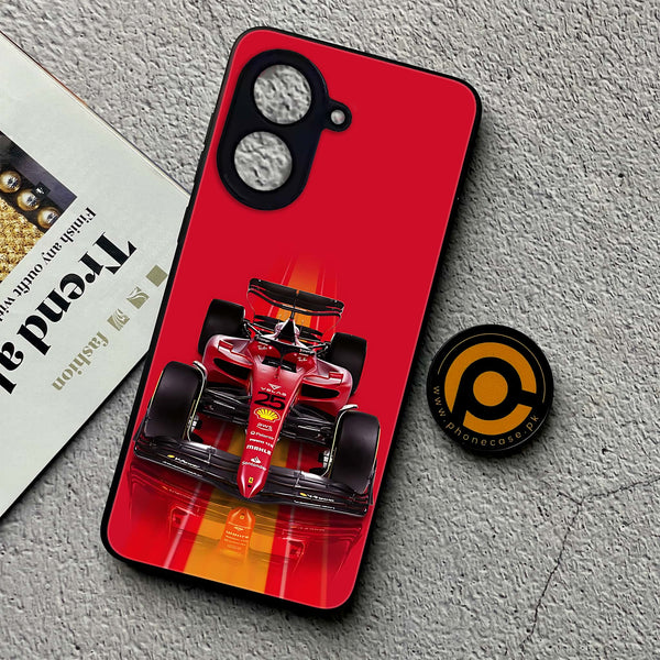 Xiaomi Redmi A5 - Formula 1 Design Series - Premium Metal Printed soft Bumper shock Proof Case