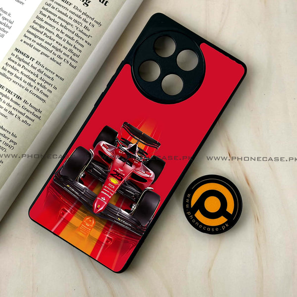 Tecno Camon 30s - Formula 1 Design - Premium Metal Printed soft Bumper shock Proof Case