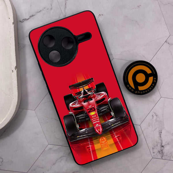 Xiaomi Poco F7 Pro 5G - Formula 1 Design Series - Premium Metal Printed soft Bumper shock Proof Case