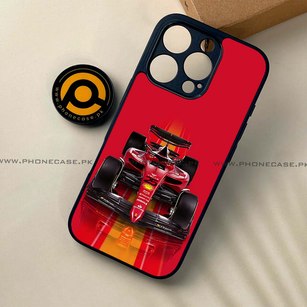 iPhone 16 Pro - Formula 1 Design - Premium Printed Glass soft Bumper shock Proof Case