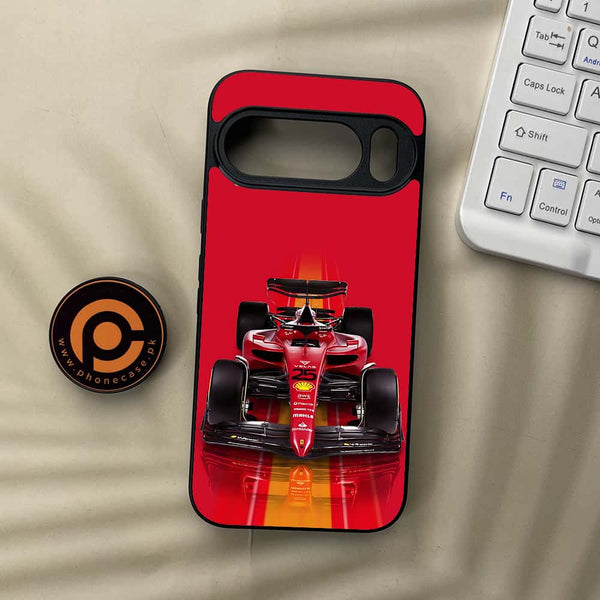 Google Pixel 10 Pro  - Formula 1 Design Series - Premium Metal Printed soft Bumper Shock Proof Case