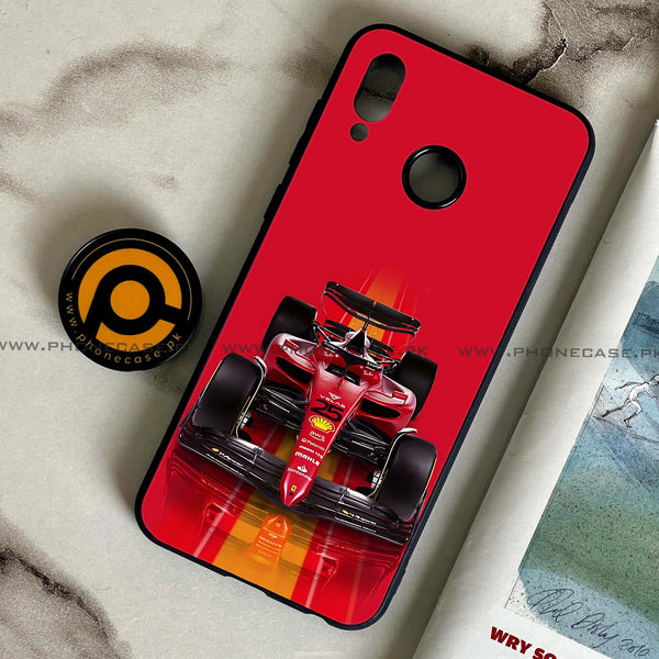 Huawei Honor Play - Formula 1 Design - Premium Printed Glass soft Bumper shock Proof Case