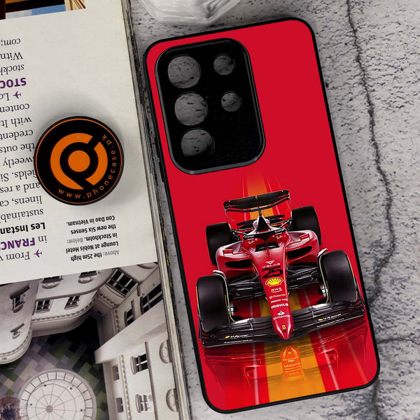 Vivo Y29 4G - Formula 1 Design Series - Premium Metal Printed soft Bumper Shock Proof Case  CS-35198