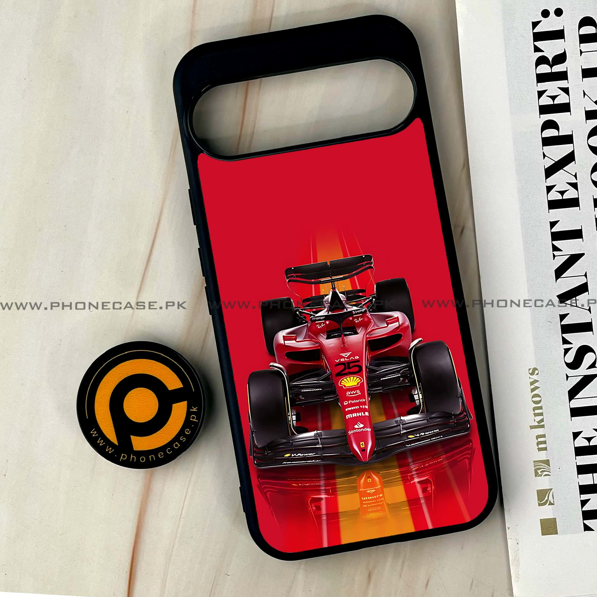 Google Pixel 9 Pro XL - Formula 1 Design Series - Premium Printed Glass soft Bumper shock Proof Case