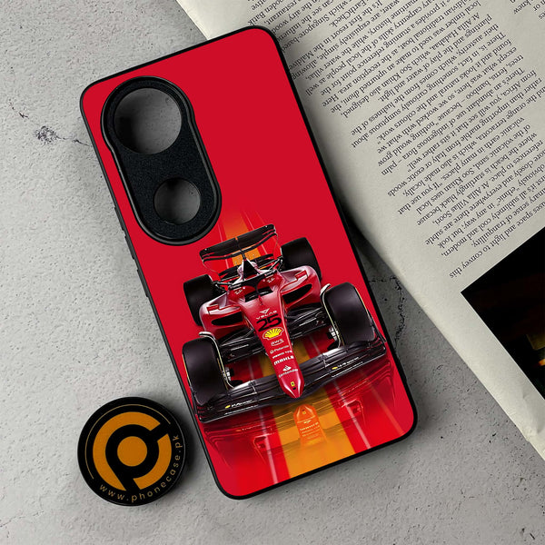 Vivo V50 - Formula 1 Design - Premium Metal Printed Soft Bumper Shockproof Case