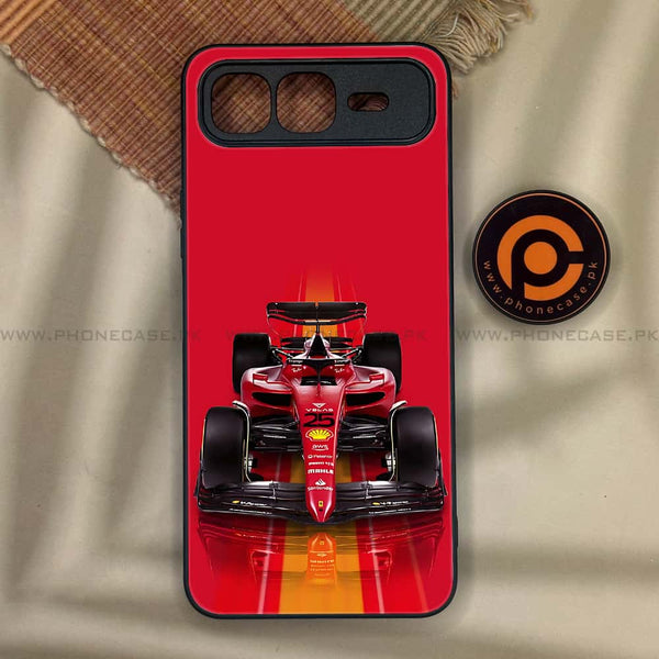 Infinix Smart 10 Plus - Formula 1 Design Series - Premium Metal Printed soft Bumper shock Proof Case