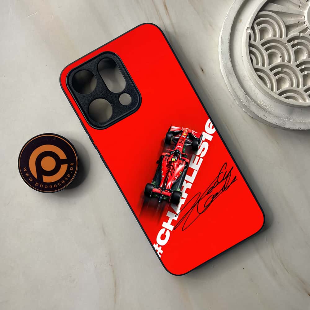 Oppo Reno 14 5G - Formula 1 Design Series - Premium Metal Printed soft Bumper shock Proof Case