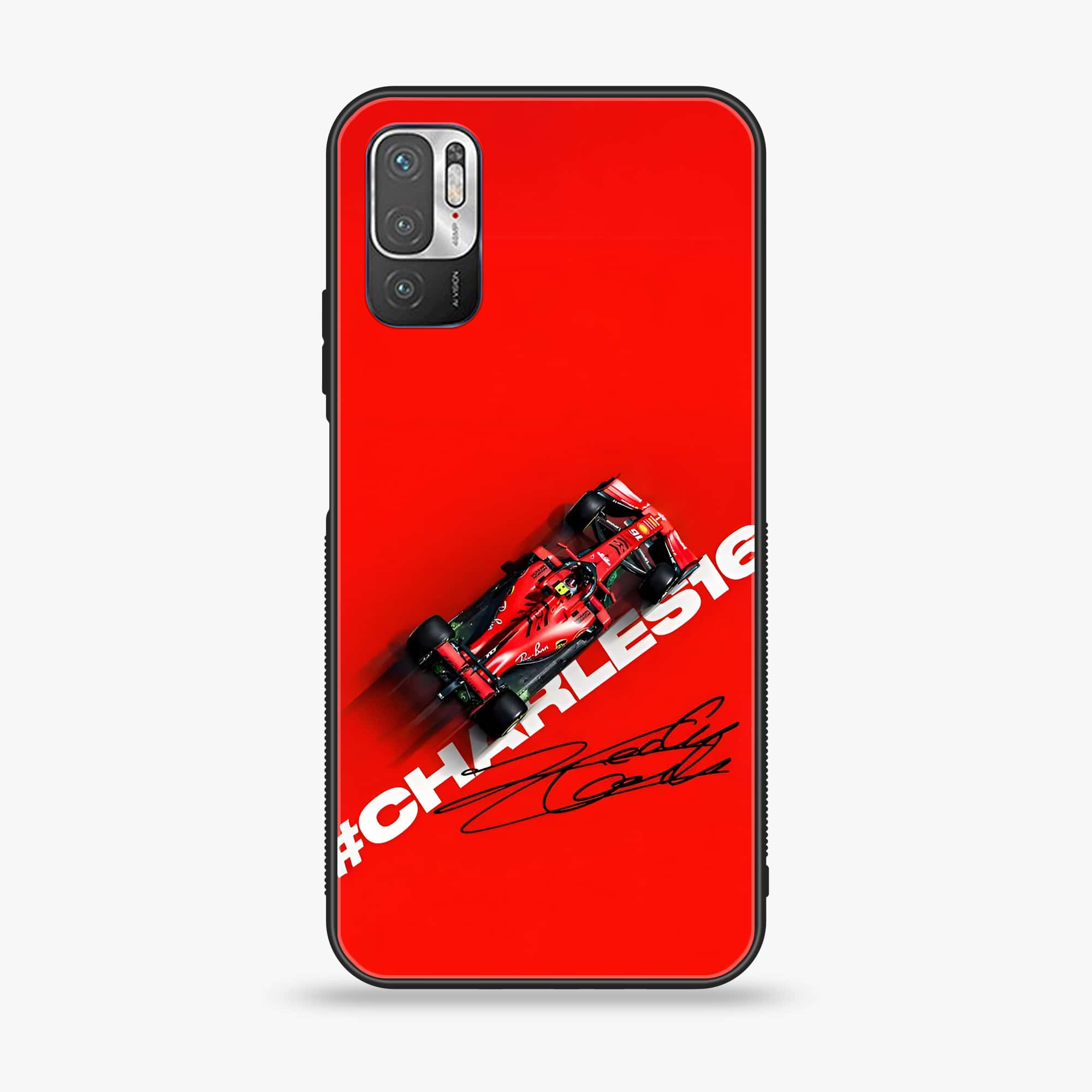 Xiaomi Redmi Note 10 5G - Formula 1 Design - Premium Printed Glass soft Bumper shock Proof Case