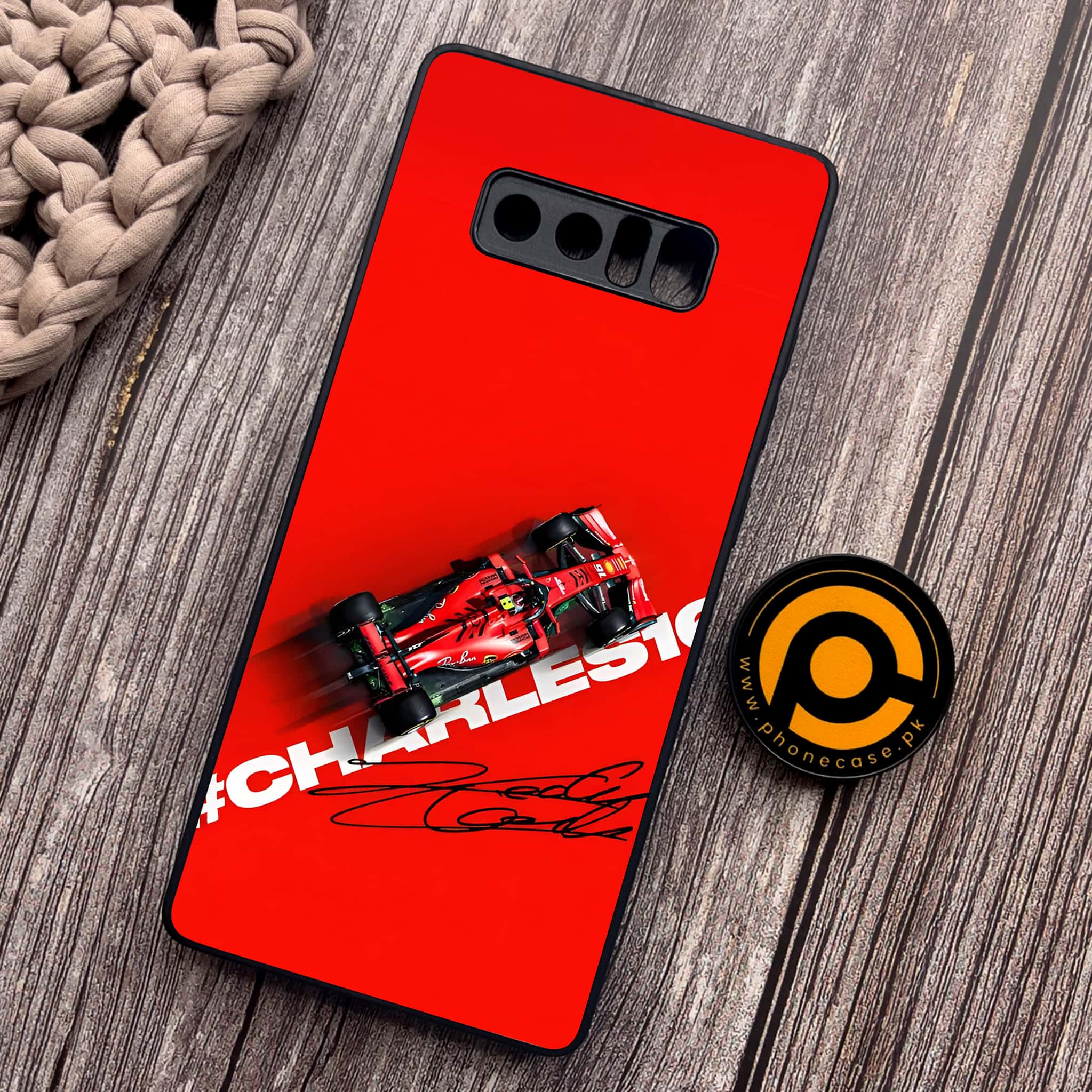 Samsung Galaxy Note 8 - Formula 1 Design Series - Premium Metal Printed soft Bumper shock Proof Case