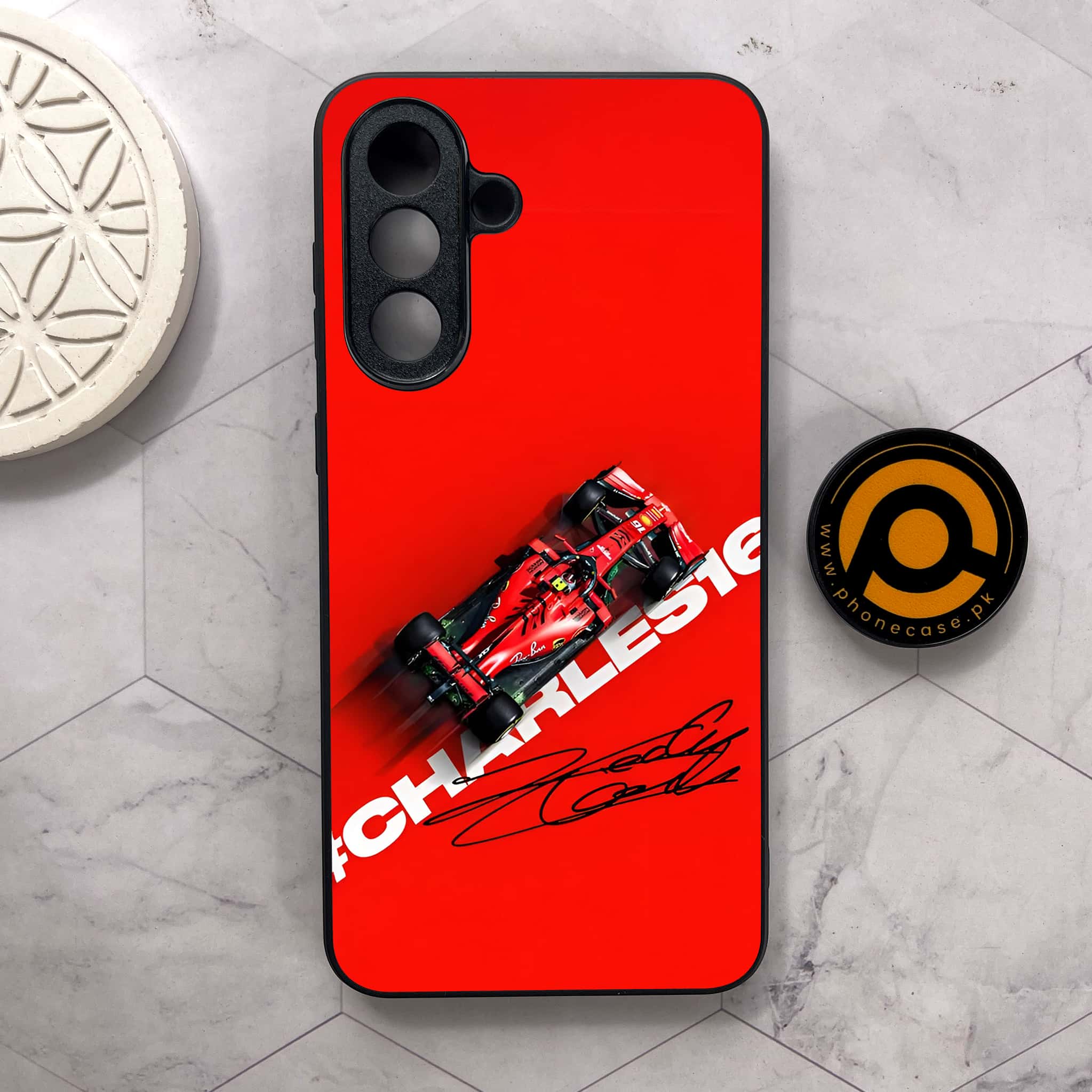 Samsung Galaxy A26 5G - Formula 1 Design Series - Premium Metal Printed soft Bumper shock Proof Case