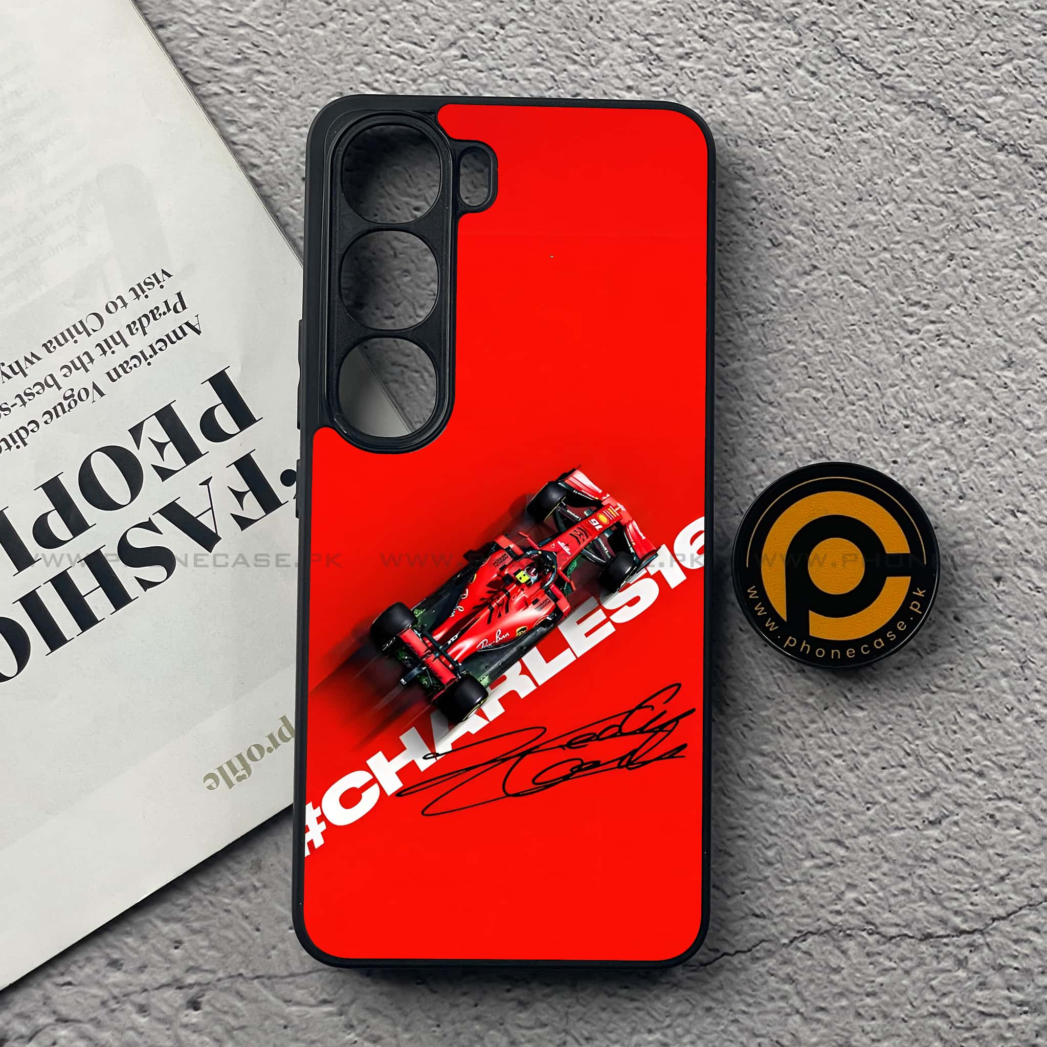 Vivo V40 Lite (IDN) - Formula 1 Design Series - Premium Metal Printed soft Bumper Shock Proof Case