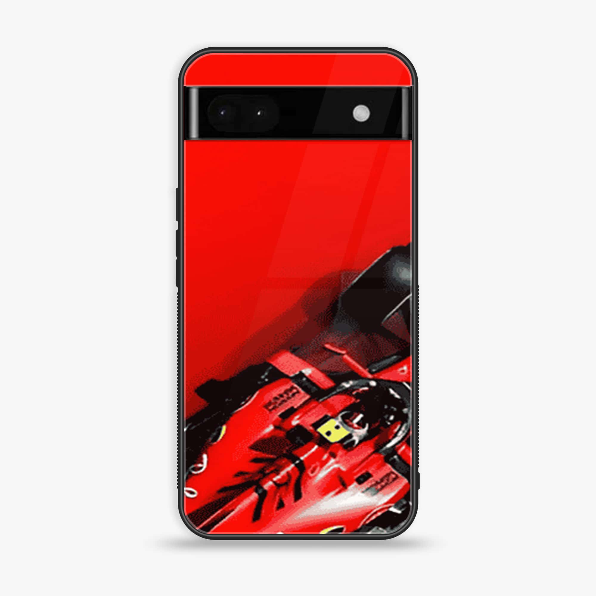 Google Pixel 6A - Formula 1 Design - Premium Metal Printed soft Bumper Shock Proof Case