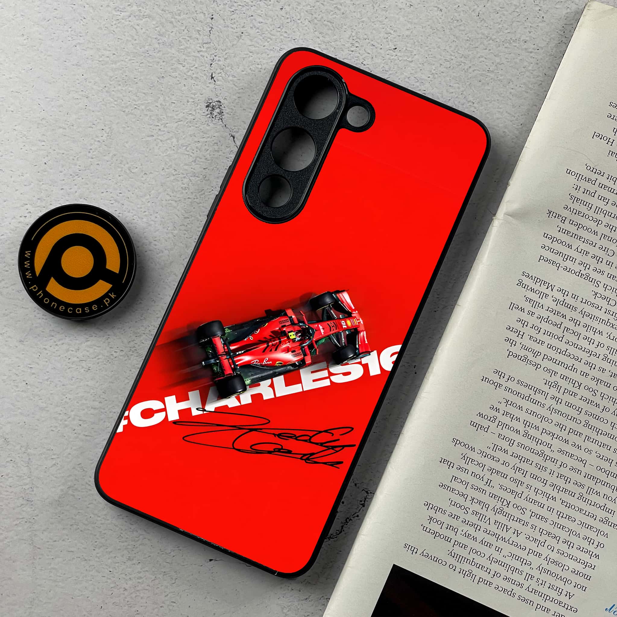 Vivo Y04 - Formula 1 Design - Premium Metal Printed Soft Bumper Shockproof Case