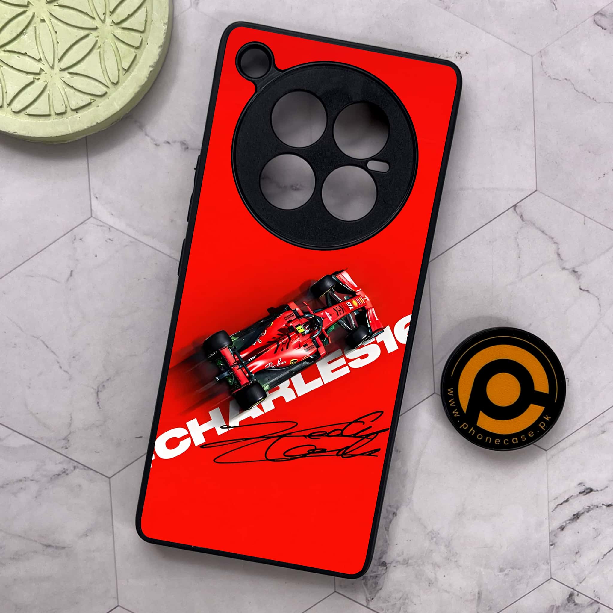 Infinix Zero 40 5G - Formula 1 Design Series - Premium Metal Printed soft Bumper shock Proof Case