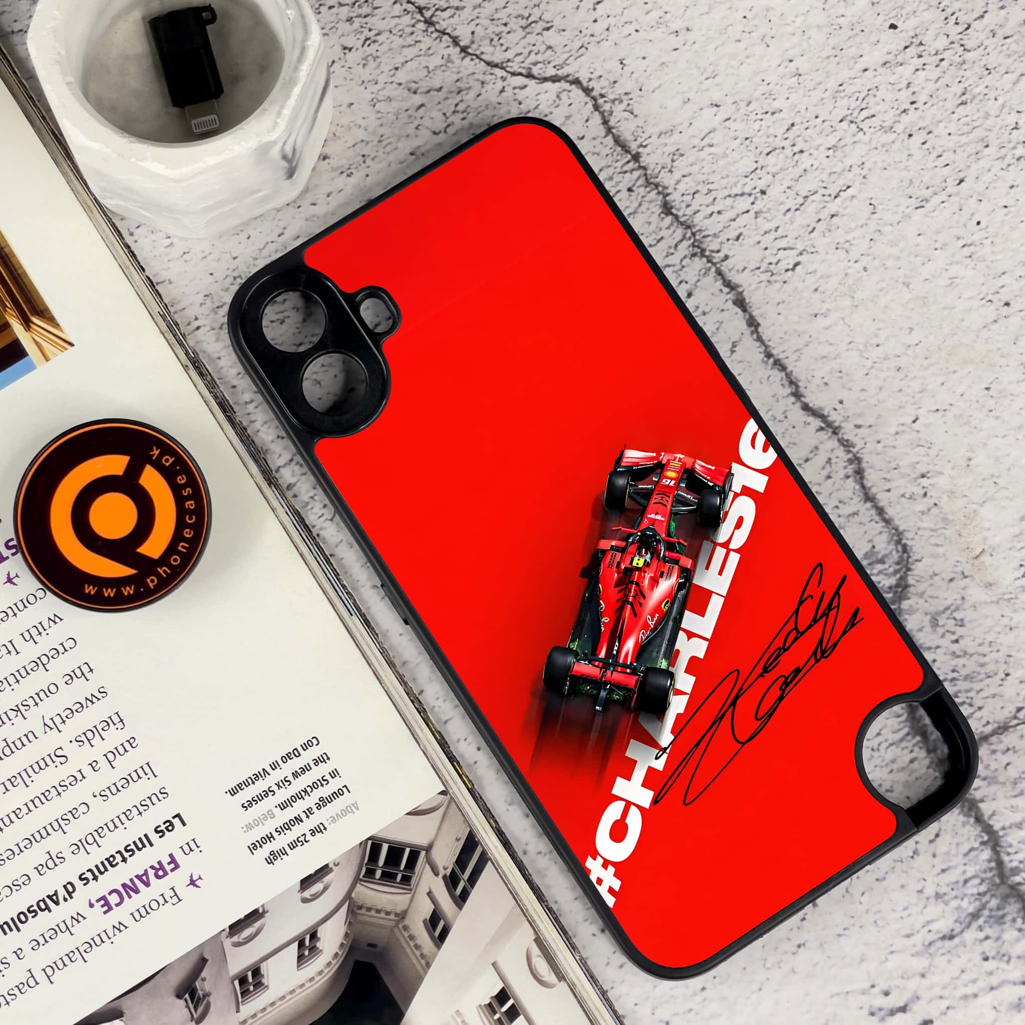 Nothing CMF Phone 1 - Formula 1 Design Series - Premium Metal Printed soft Bumper Shock Proof Case