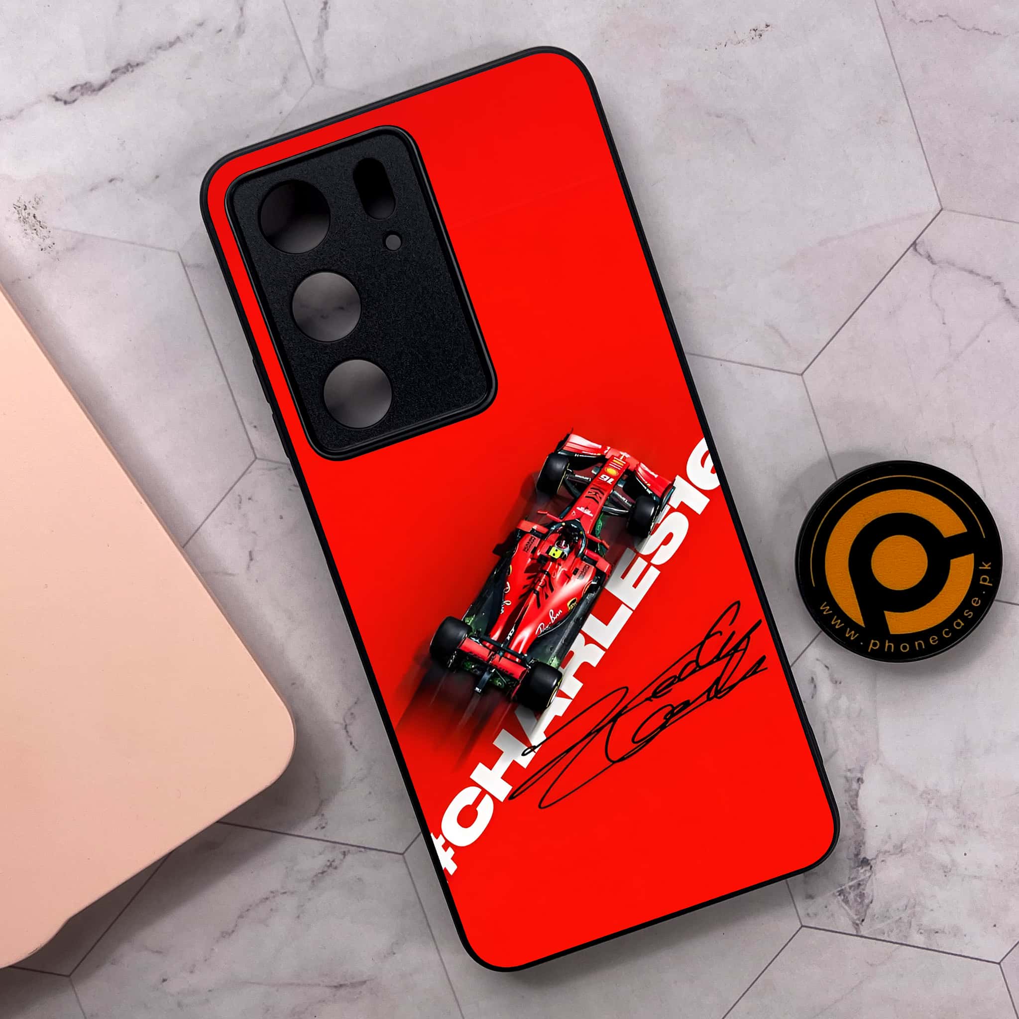Realme C75x 4G - Formula 1 Design Series - Premium Metal Printed soft Bumper shock Proof Case