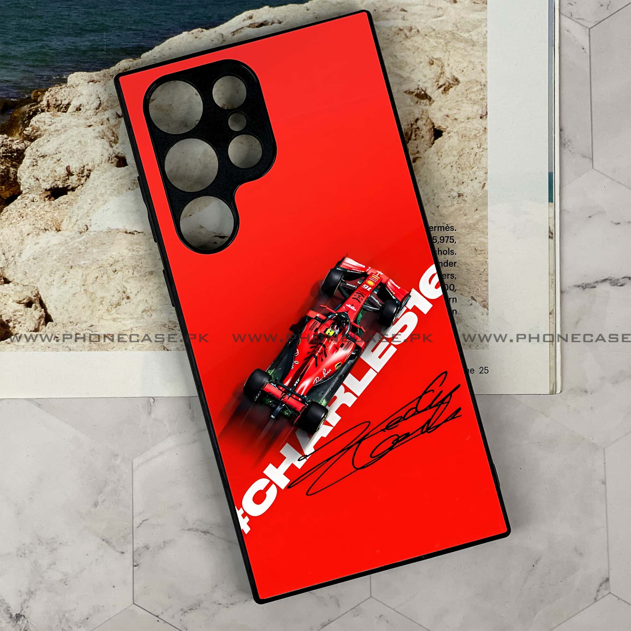Samsung Galaxy S24 Ultra - Formula 1 Design Series - Premium Metal Printed soft Bumper shock Proof Case