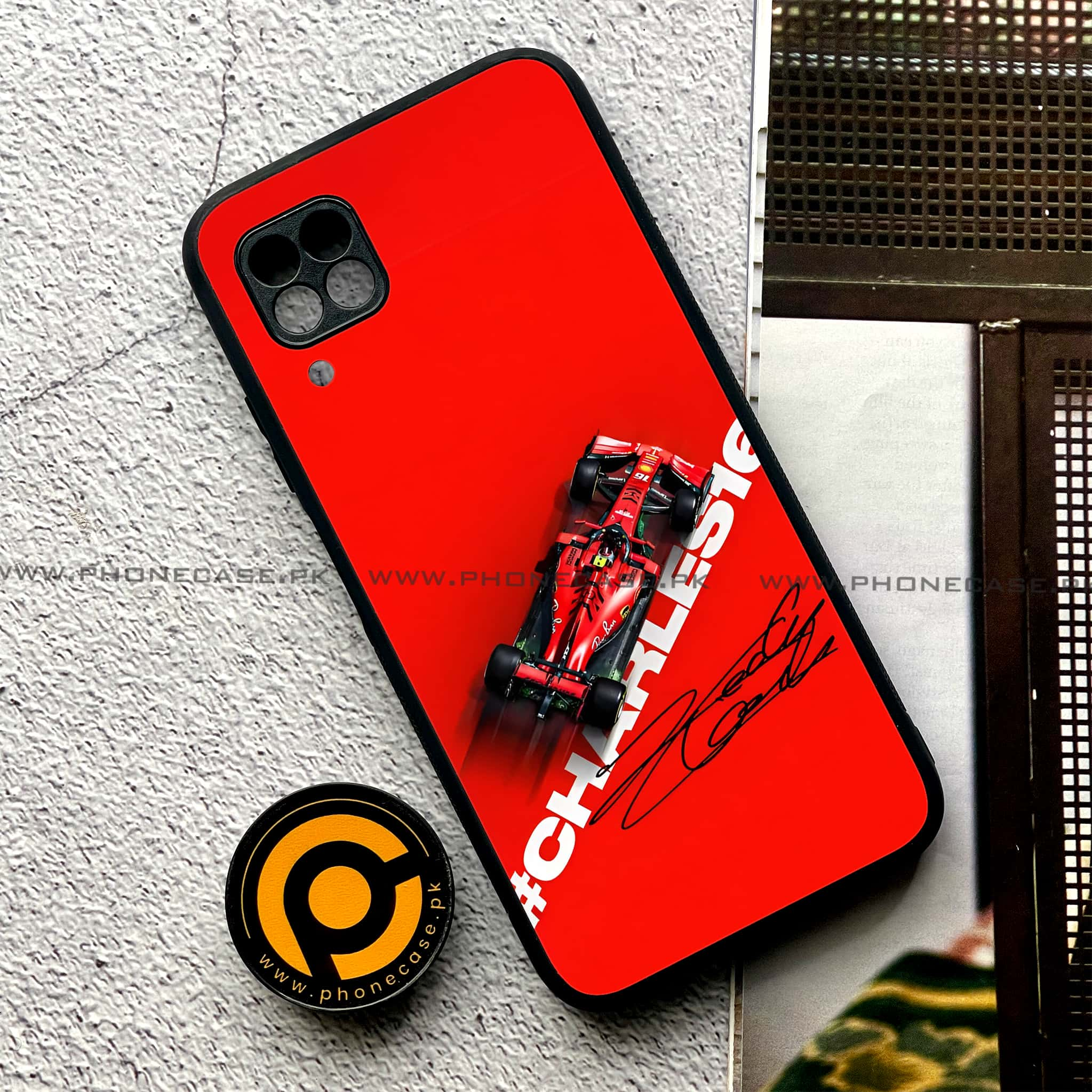 Huawei P40 Lite - Formula 1 Design - Premium Printed Glass soft Bumper shock Proof Case