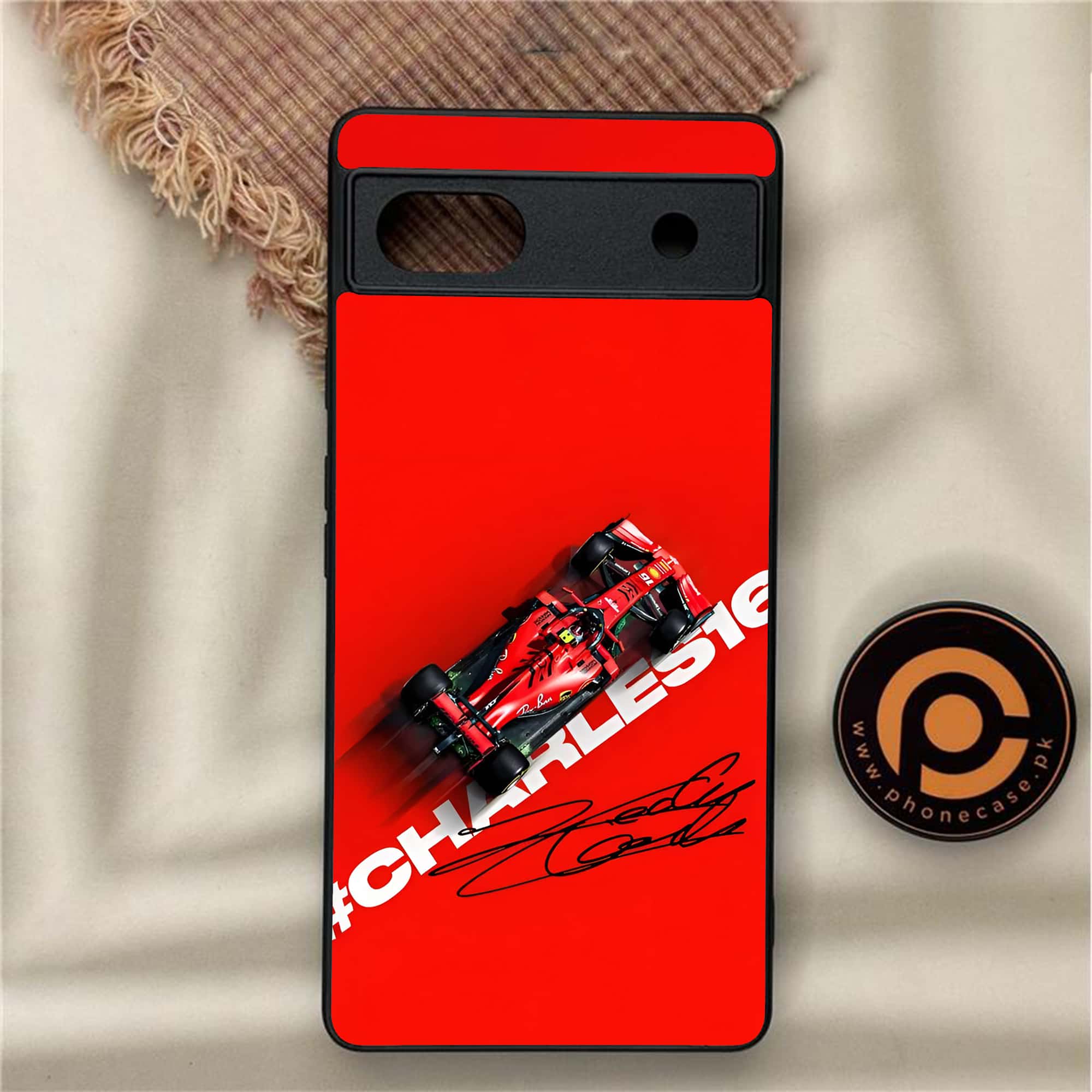 Google Pixel 6A - Formula 1 Design - Premium Metal Printed soft Bumper Shock Proof Case