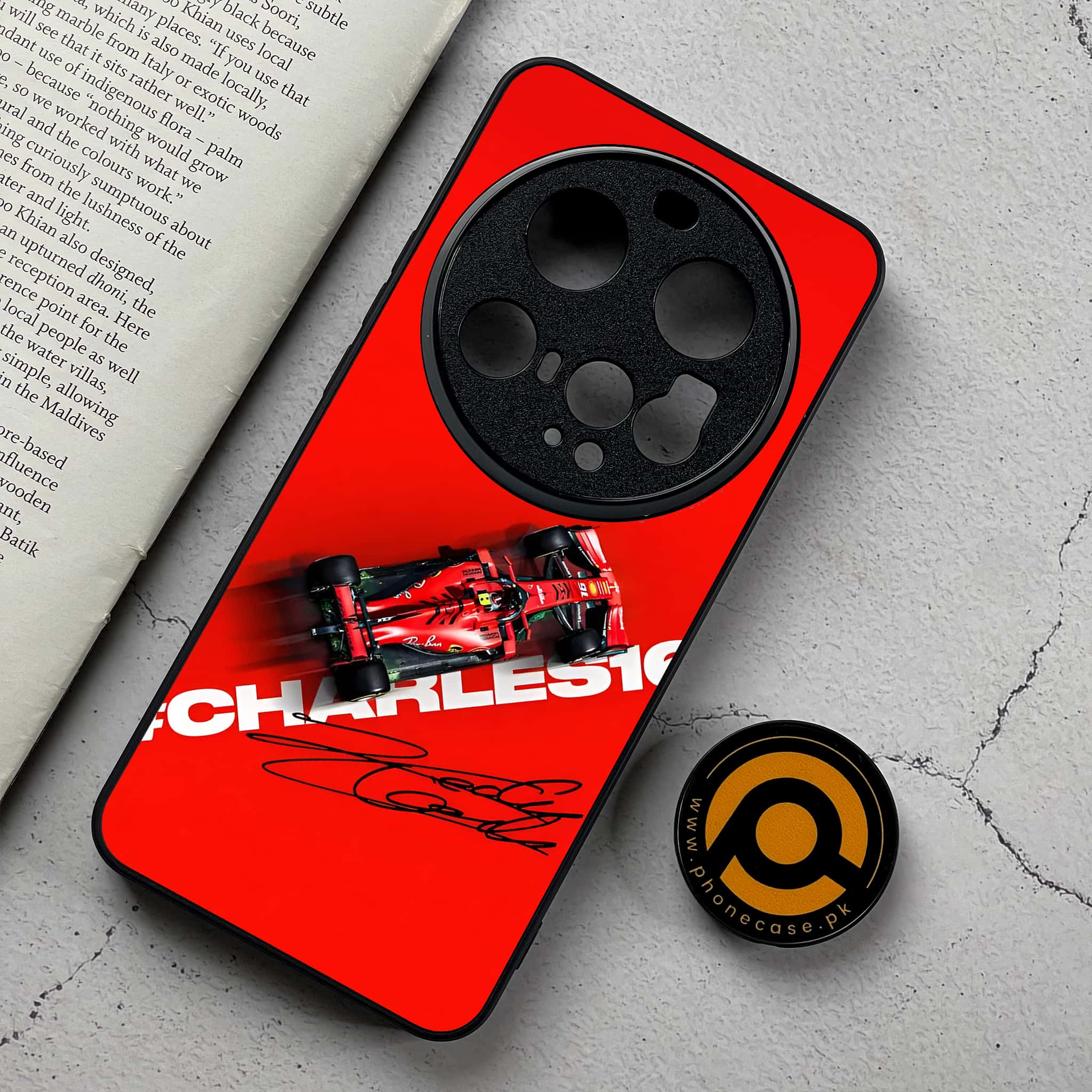 Xiaomi 15 Ultra - Formula 1 Design Series - Premium Metal Printed Soft Bumper Shockproof Case