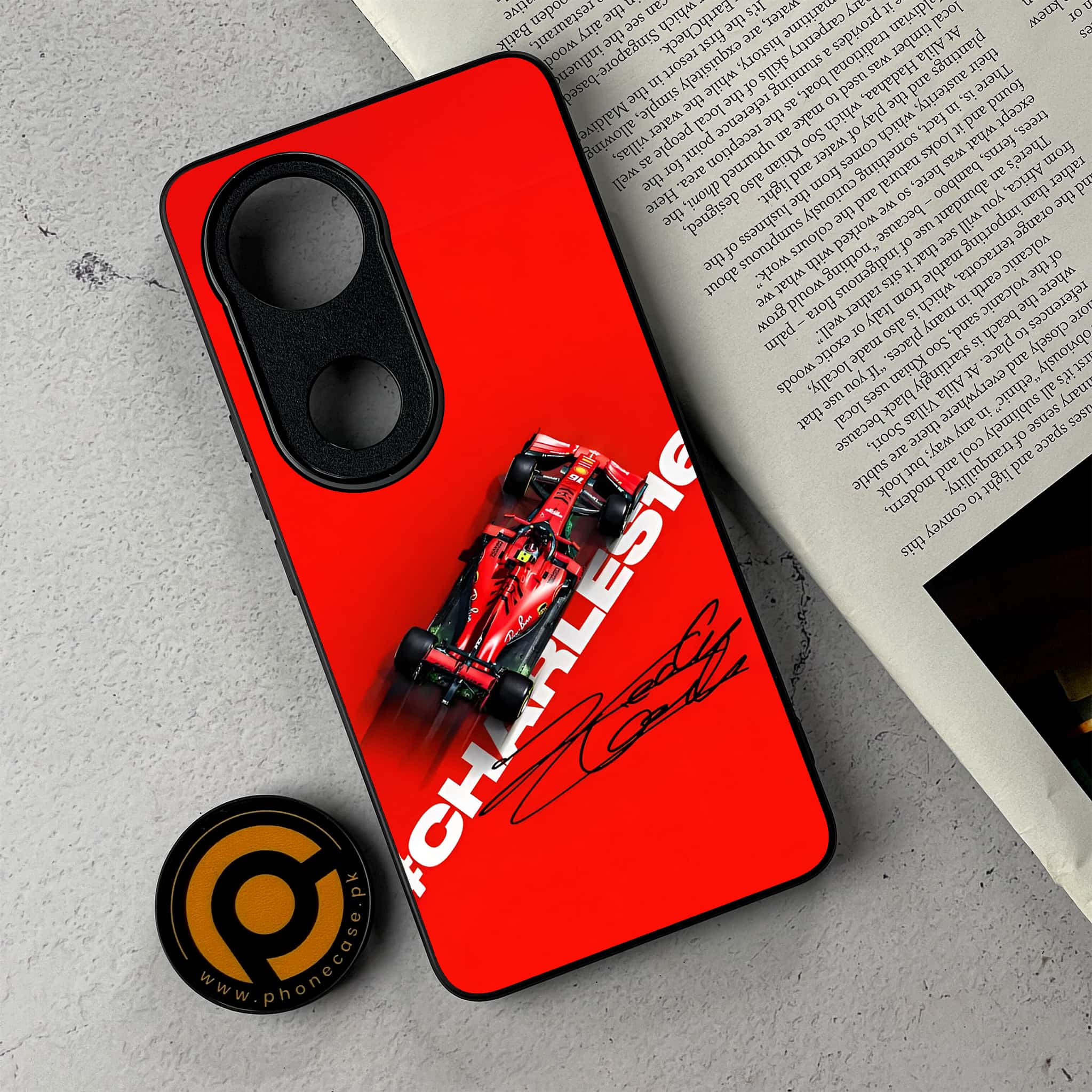 Vivo V50 - Formula 1 Design - Premium Metal Printed Soft Bumper Shockproof Case