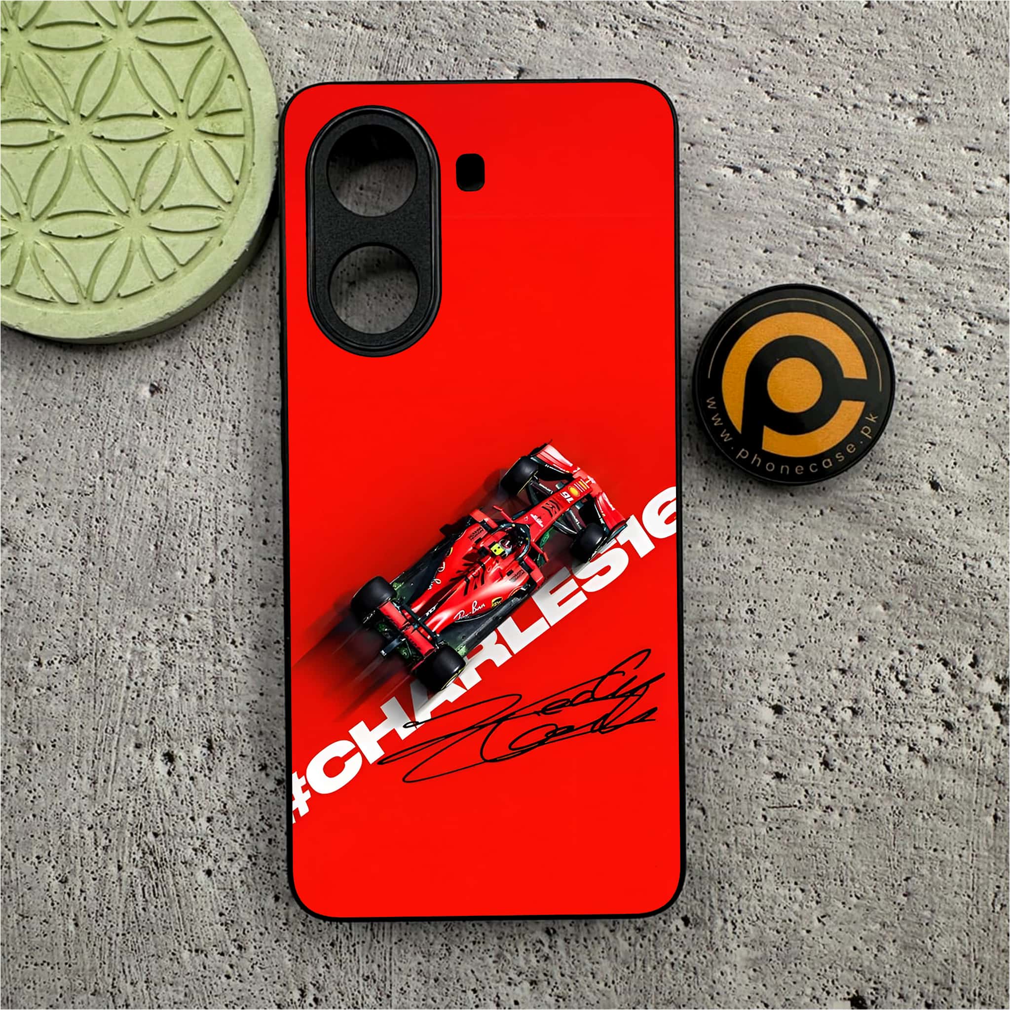 Xiaomi Poco X7 Pro 5G - Formula 1 Design Series - Premium Metal  Printed soft Bumper shock Proof Case