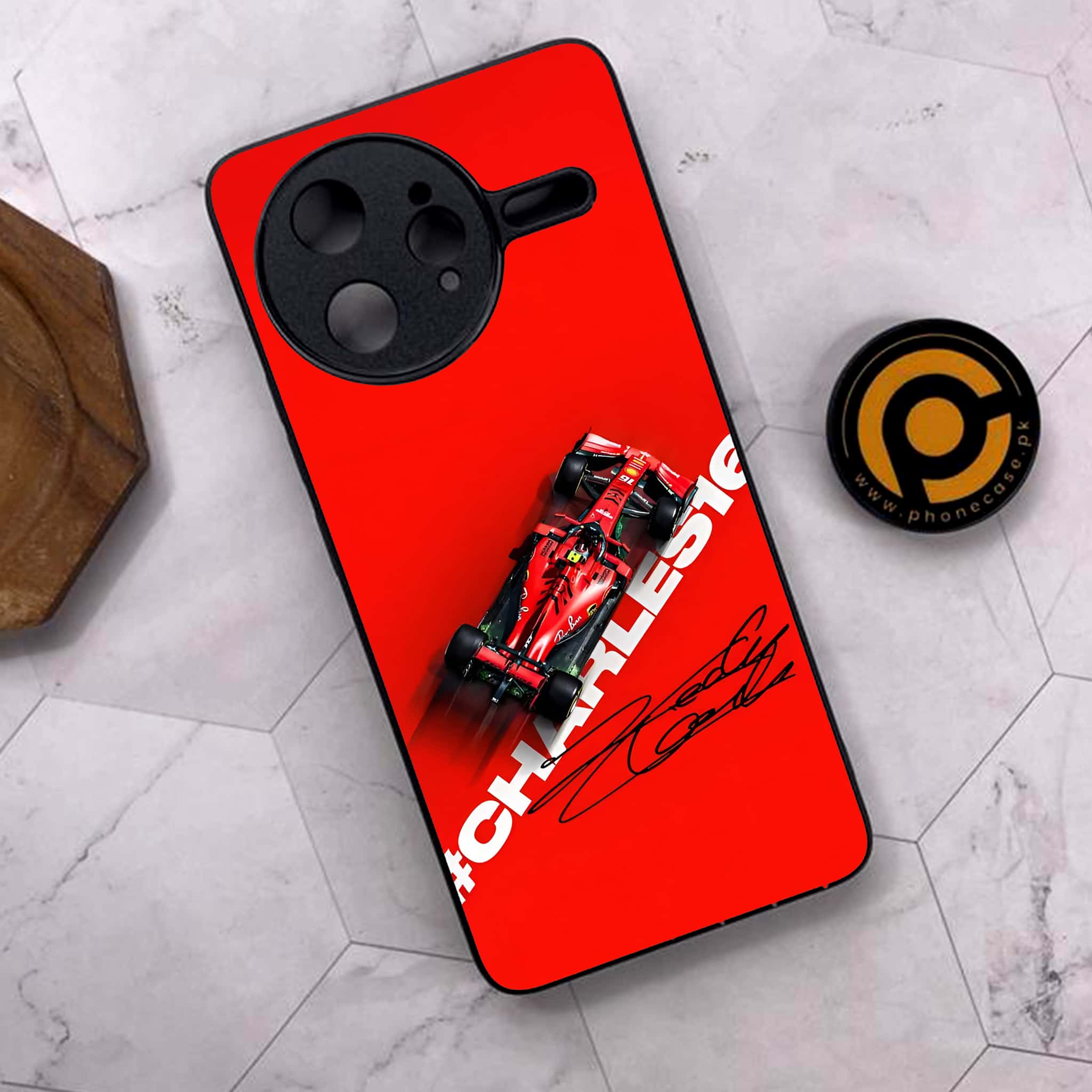 Xiaomi Poco F7 Ultra 5G - Formula 1 Design Series - Premium Metal Printed soft Bumper shock Proof Case