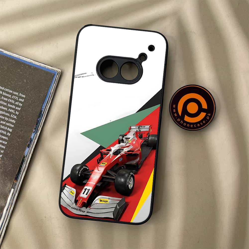 Nothing Phone (2a) - Formula 1 Design Series - Premium Metal Printed soft Bumper Shock Proof Case