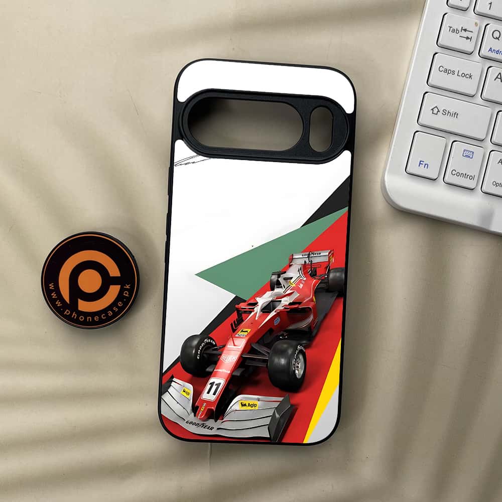 Google Pixel 10  - Formula 1 Design Series - Premium Metal Printed soft Bumper Shockof Case
