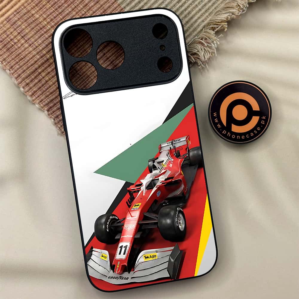 iPhone 17 Pro - Formula 1 Design Series - Premium Metal Printed soft Bumper shock Proof Case