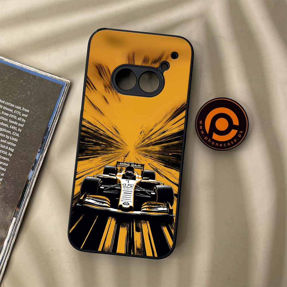 Nothing Phone (2a) - Formula 1 Design Series - Premium Metal Printed soft Bumper Shock Proof Case