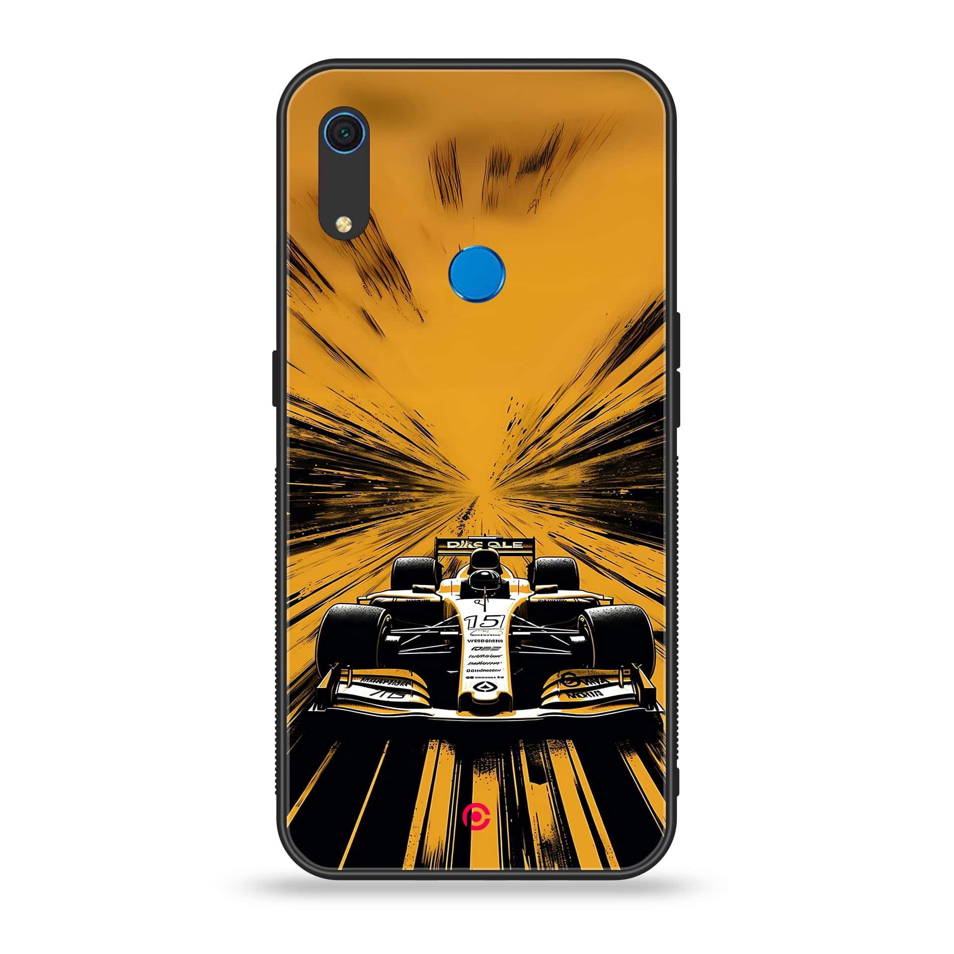 Huawei Y6s - Formula 1 Design - Premium Printed Metal soft Bumper shock Proof Case