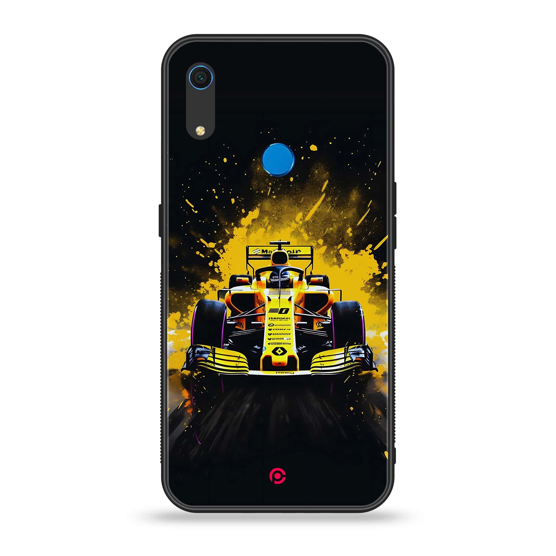 Huawei Y6s - Formula 1 Design - Premium Printed Metal soft Bumper shock Proof Case