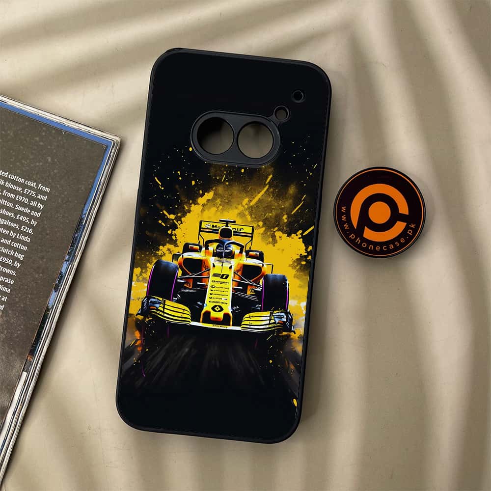 Nothing Phone (2a) - Formula 1 Design Series - Premium Metal Printed soft Bumper Shock Proof Case
