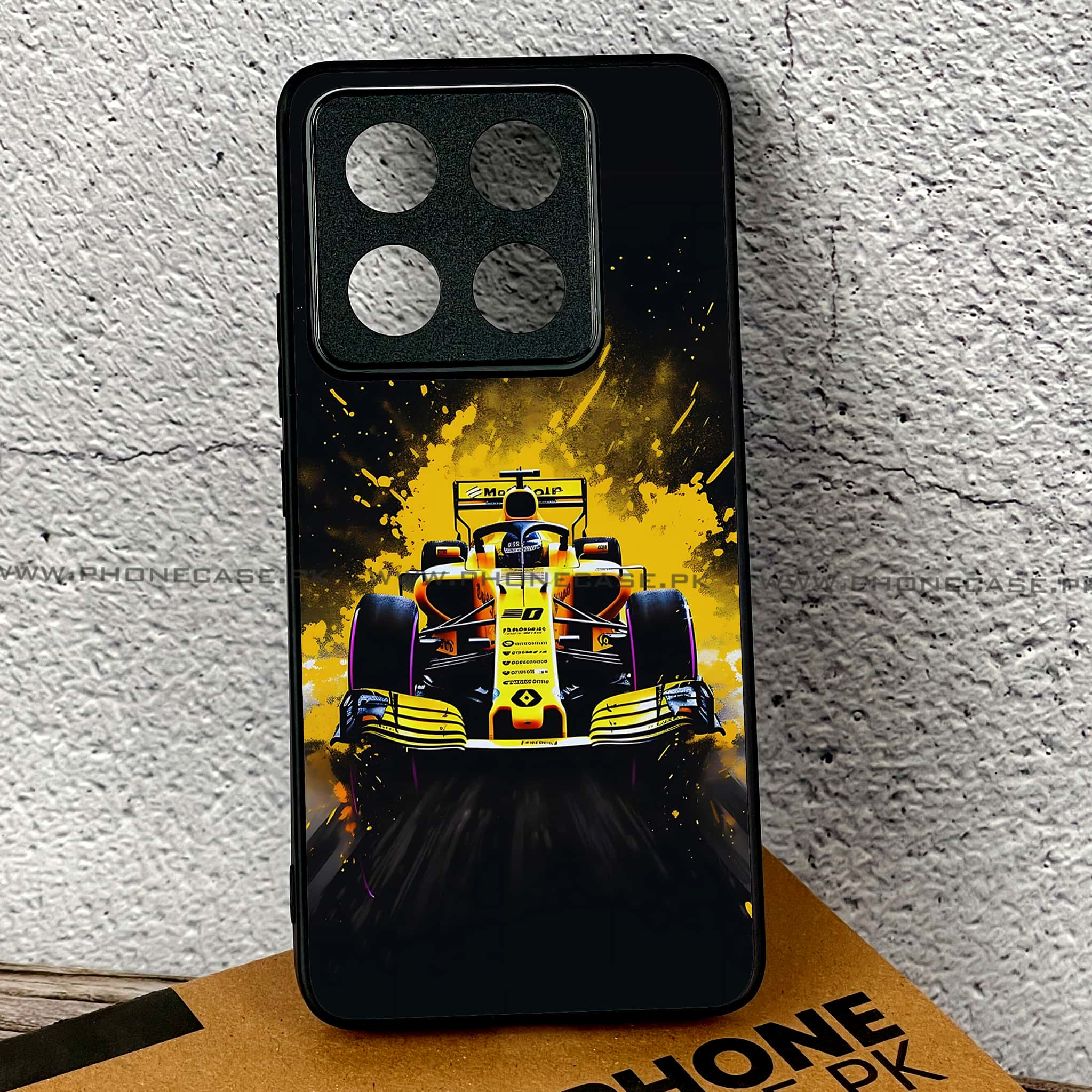 Xiaomi 14T - Formula 1 Design Series 2.0 - Premium Printed Glass soft Bumper shock Proof Case