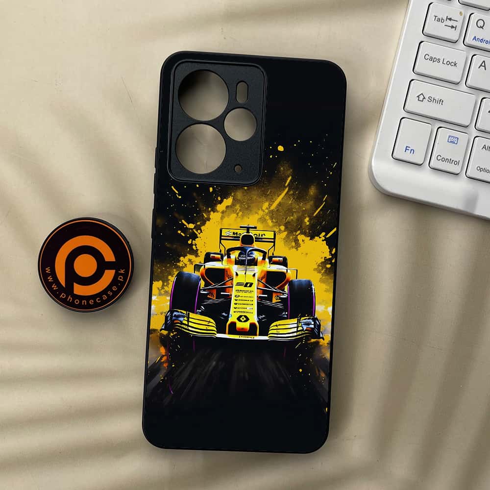 Realme 14 5G - Formula 1 Design Series - Premium Metal Printed soft Bumper Shock Proof Case